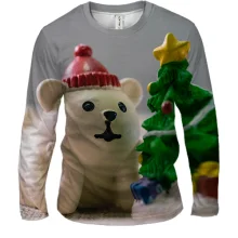 Чоловічий 3D лонгслів Christmas toy 10