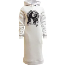 Худи платье Bob Marley