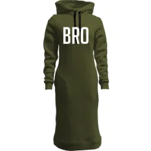 Худи платье BRO