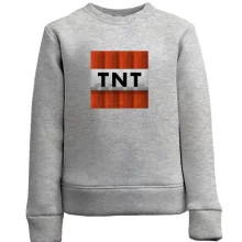 Детский свитшот Minecraft TNT