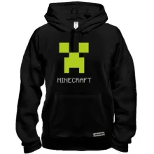 Толстовка Minecraft logo grey