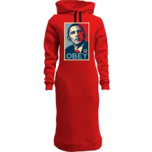 Худи платье Obey Obama