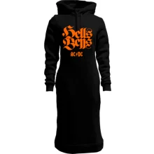 Худи платье AC/DC - Hells Bells