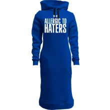 Худі сукня Allergic to haters