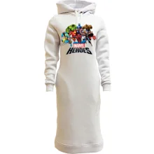 Худи платье Marvel Heroes (2)