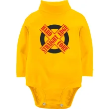 Детское боди с длинным рукавом Haed core straight edge