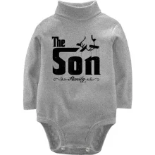 Детское боди с длинным рукавом The son (family)