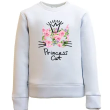 Детский свитшот Princess cat (из цветов)