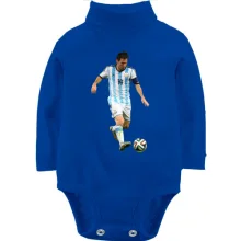 Детское боди с длинным рукавом c Lionel Messi 2