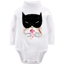 Детское боди с длинным рукавом Young, wild and free