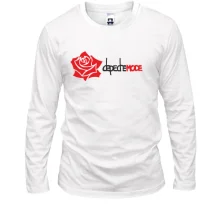 Лонгслив Depeche Mode red Rose
