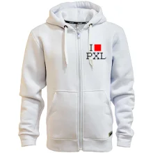 Мужское худи на молнии I pixel