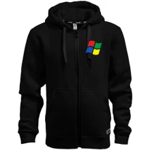 Мужское худи на молнии Windows