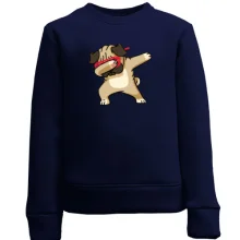 Детский свитшот Dabbing Dog