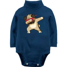 Детское боди с длинным рукавом Dabbing Dog