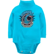 Детское боди с длинным рукавом Sharks sportswear