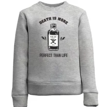 Дитячий світшот Death is more perfect than life