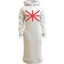 Худи платье RHCP на британском флаге