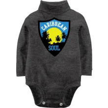 Детское боди с длинным рукавом caribbean soul