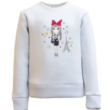 Дитячий світшот fashion girl pires