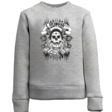 Детский свитшот lucky skull