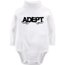 Детское боди с длинным рукавом Adept