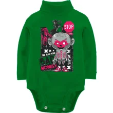 Дитяче боді з довгим рукавом bad monkey