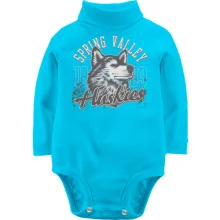 Дитяче боді з довгим рукавом spring valley huskies