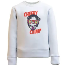 Дитячий світшот cheeky chimp monkey