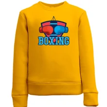 Детский свитшот boxing с перчатками