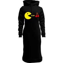 Худи платье Pacman с вишней