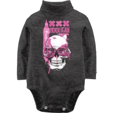 Дитяче боді з довгим рукавом hooligan skull