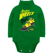 Дитяче боді з довгим рукавом super wheels