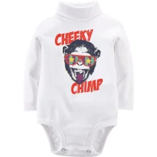 Дитяче боді з довгим рукавом cheeky chimp monkey