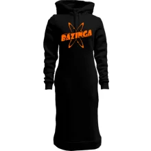 Худи платье Bazinga с атомными орбитами