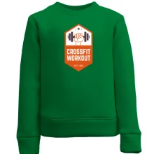 Детский свитшот crossfit workout