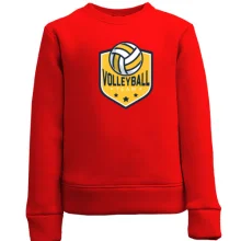 Детский свитшот volleyball team logo