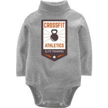 Детское боди с длинным рукавом crossfit athletics