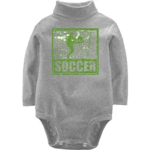 Детское боди с длинным рукавом soccer