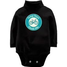 Детское боди с длинным рукавом vintage bicycle