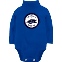 Детское боди с длинным рукавом yacht club 1912