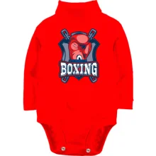 Детское боди с длинным рукавом boxing 2