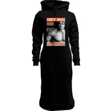 Худі сукня з Арні "Get big or die trying"