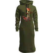 Худи платье с лисом из Зверополиса