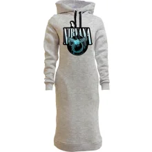 Худи платье Nirvana (гитара)