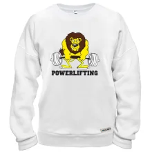 Свитшот Powerlifting lion