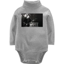 Дитяче боді з довгим рукавом з Меттью Белламі (Muse)