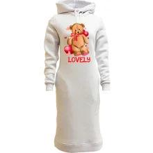 Худи платье Мишка Lovely