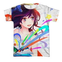 3D футболка Anime girl.