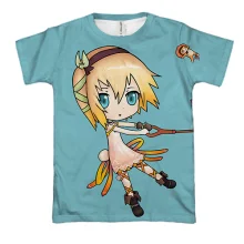 3D футболка Anime girl. Umbrella